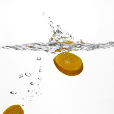 orange, tangerine, nature, fruit, citrus fruit, vitamins, vitamin c, water, splash, fruit in the water, immersion, healthy, food, nourishment, meal